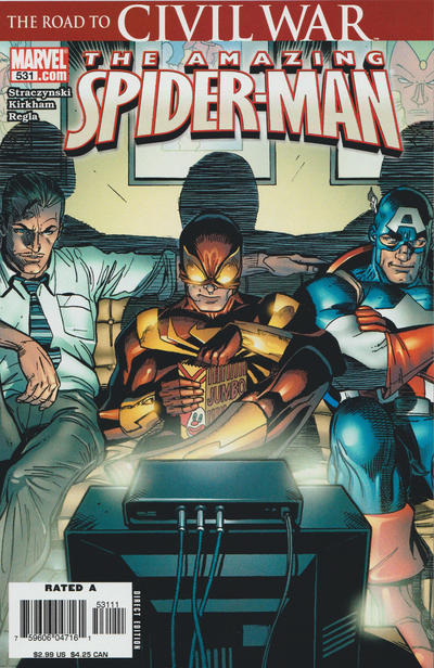 The Amazing Spider-Man #531 [Direct Edition]-Fine 