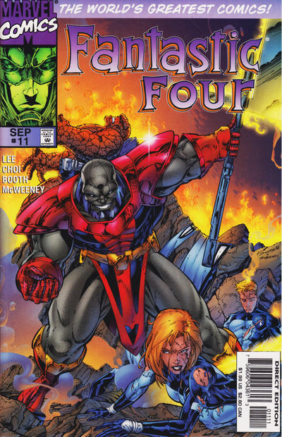 Fantastic Four #11 (1996) [Direct Edition]-Very Good (3.5 – 5)