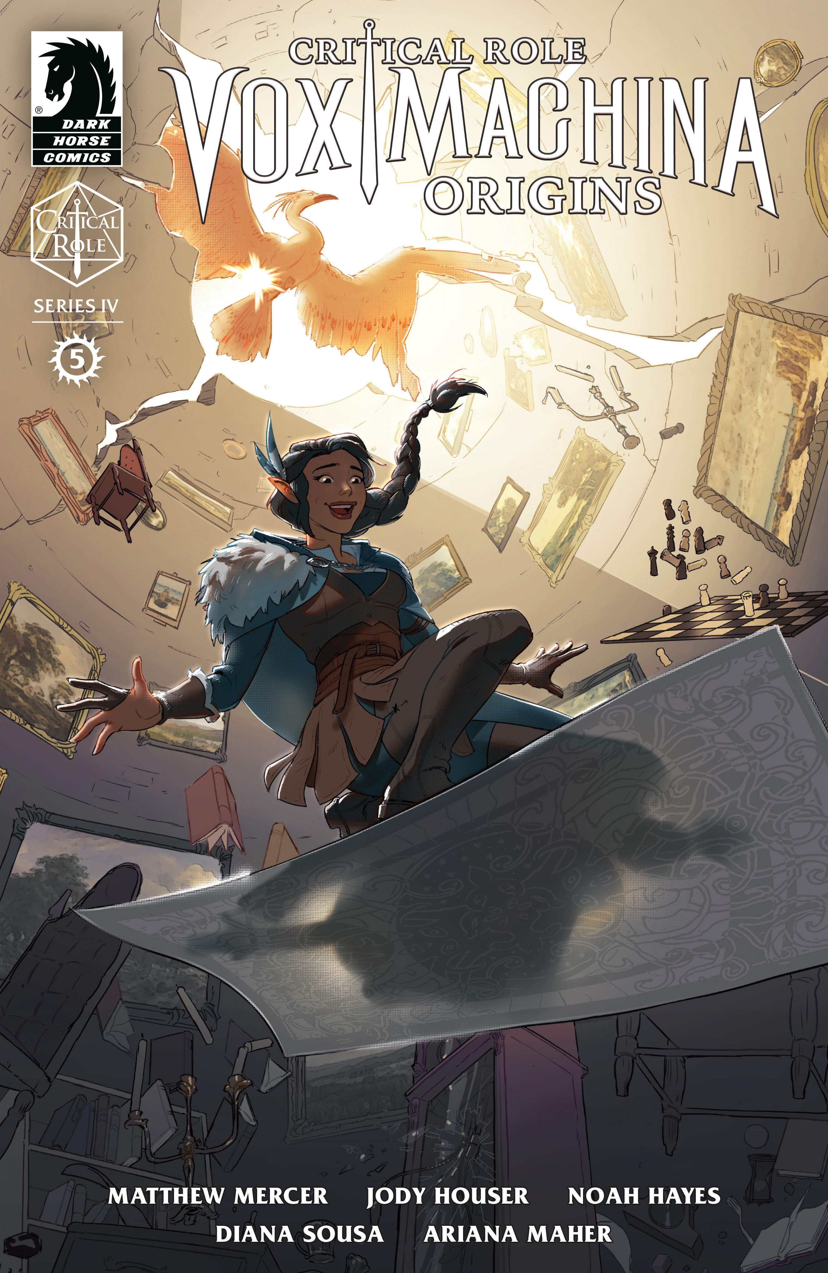 Critical Role Vox Machina Origins IV #5 Cover A (Jessica Mahon)