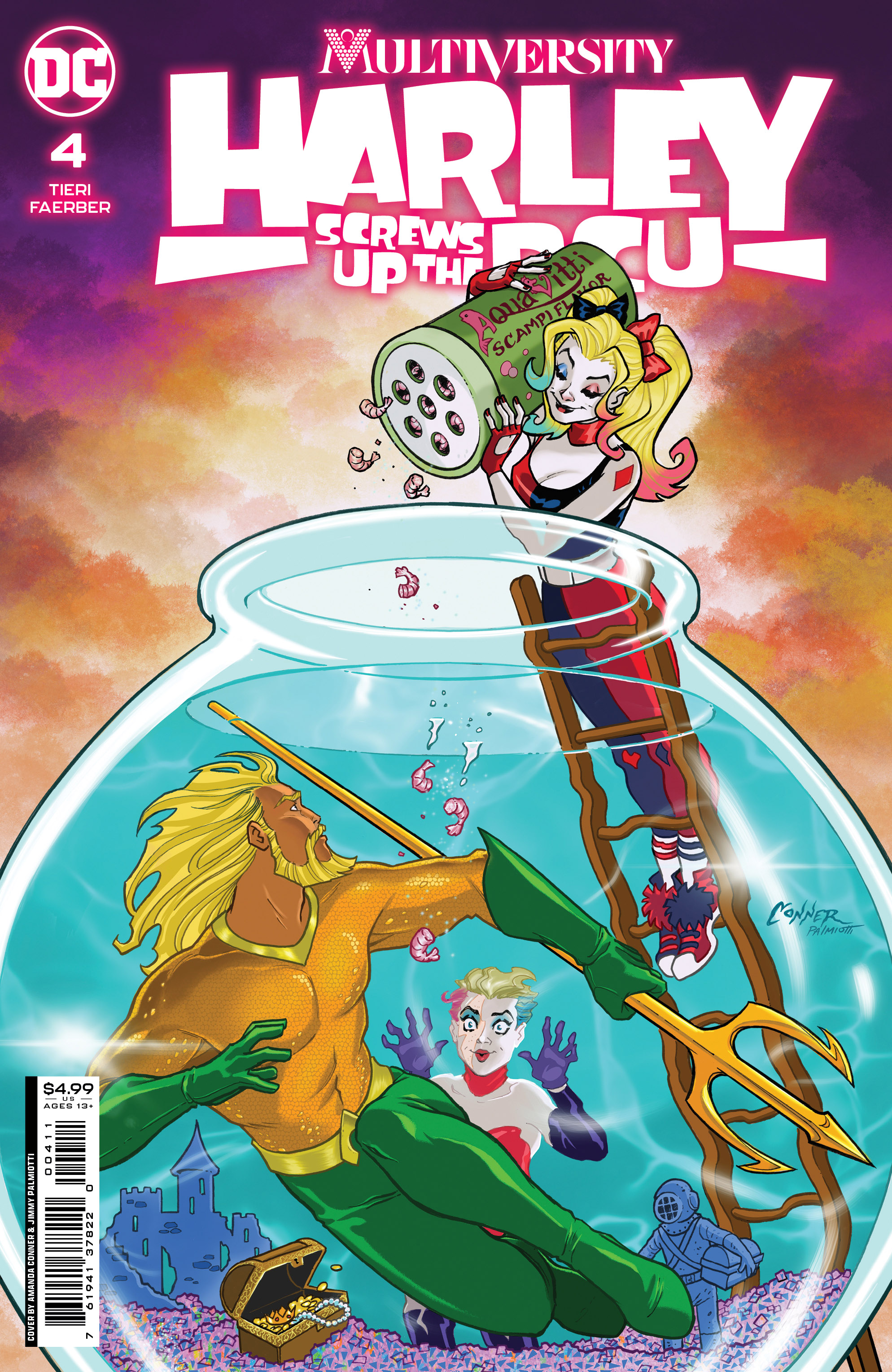Multiversity Harley Screws Up The DCU #4 Cover A Amanda Conner (Of 6)