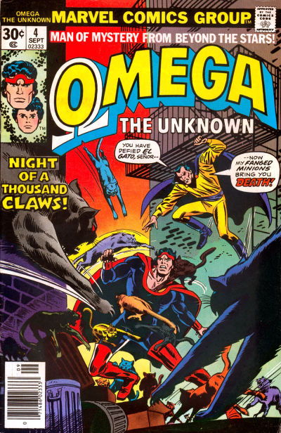 Omega The Unknown #4-Near Mint (9.2 - 9.8)