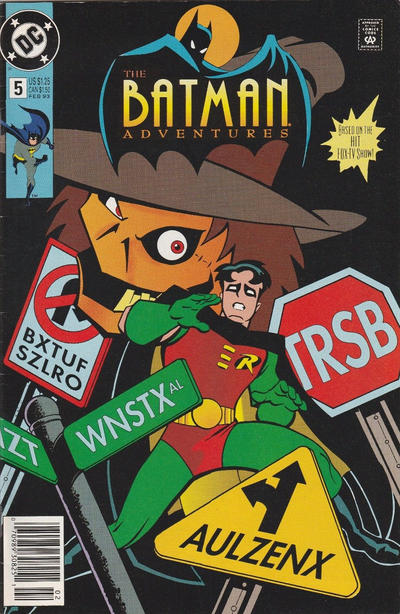 The Batman Adventures #5 [Newsstand]-Fine (5.5 – 7)