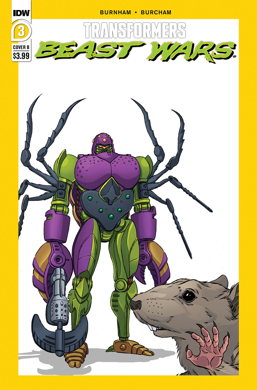 Transformers Beast Wars #3 Cover B Dan Schoening