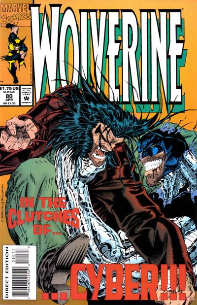 Wolverine #80 [Direct Edition]-Near Mint (9.2 - 9.8)