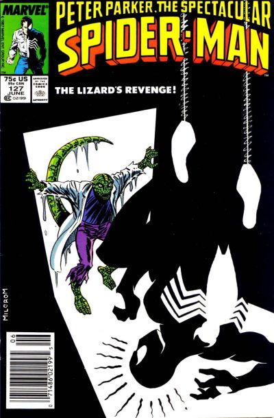 The Spectacular Spider-Man #127 [Newsstand]-Good (1.8 – 3)