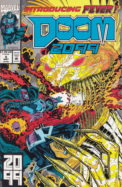 Doom 2099 #5 [Direct]-Very Good (3.5 – 5)