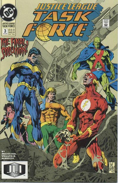 Justice League Task Force #3-Fine (5.5 – 7)