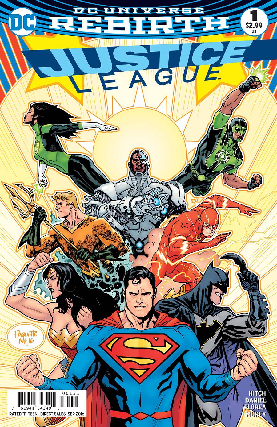 Justice League #1 Variant Edition (2016)
