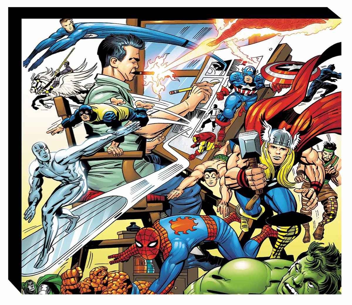 HARD COVER BOOK IN SLIP CASE & SHRINK WRAP NEW Details about   THE MARVEL LEGACY OF JACK KIRBY 