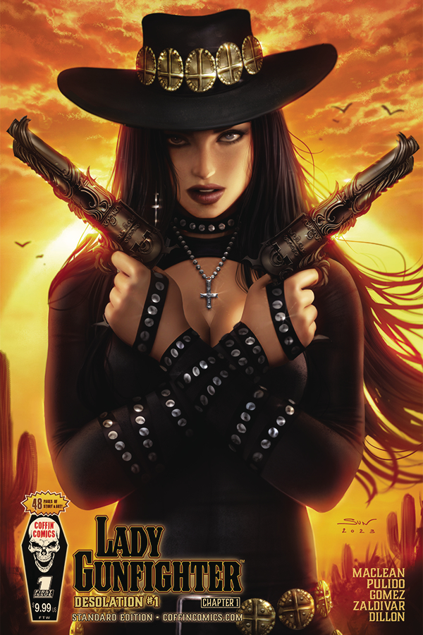 Lady Gunfighter Desolation #1 Cover A Khamunaki Standard (Mature)