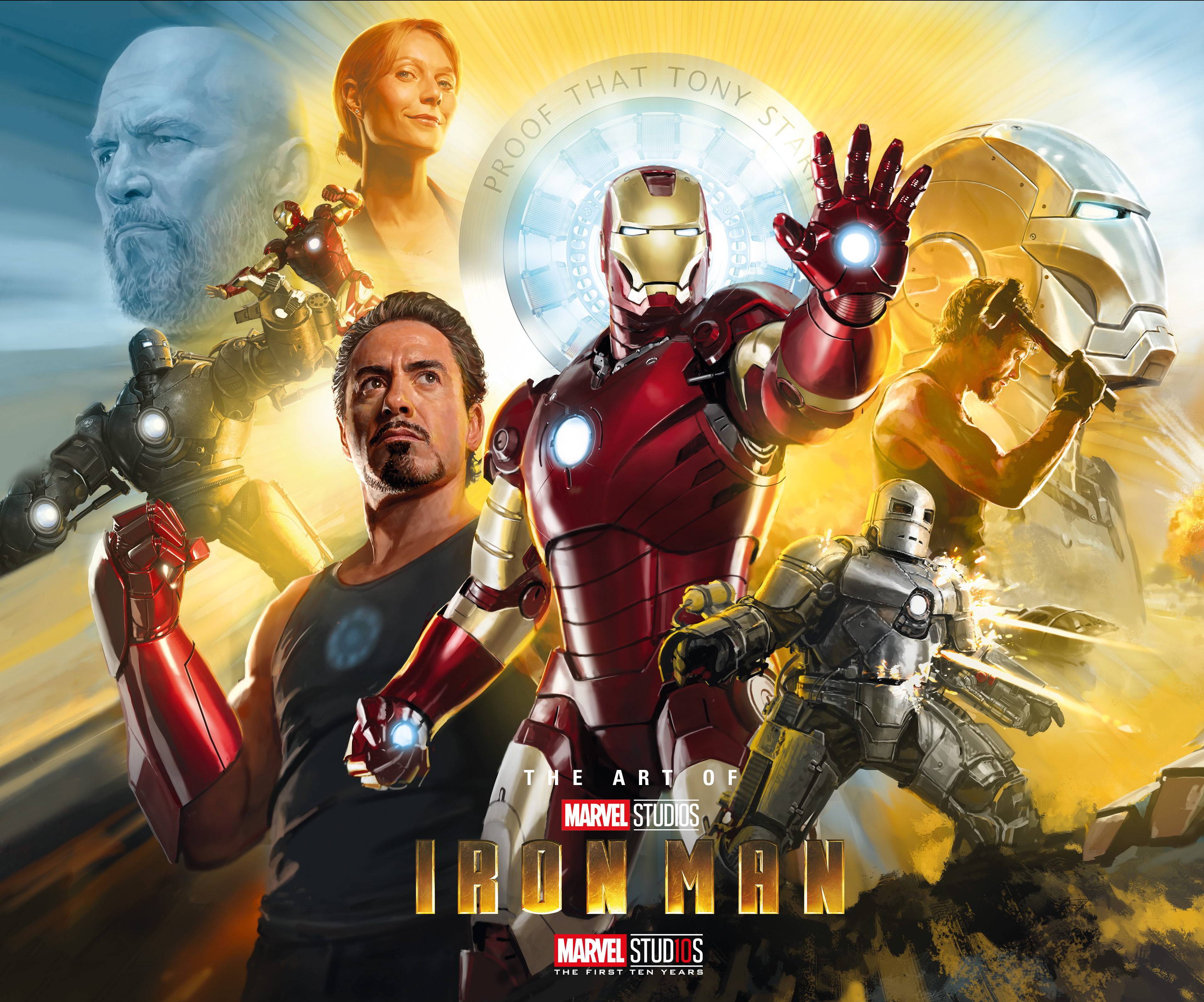 Art of Iron Man 10th Anniversary Hardcover Edition