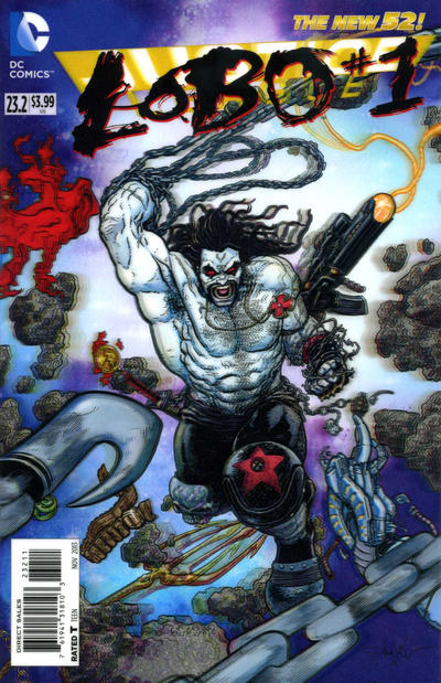 Justice League #23.20 Lobo Lenticular Cover (2011)