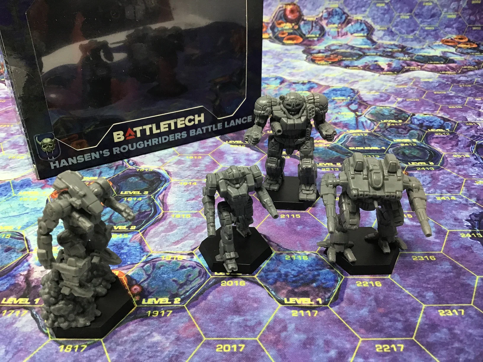 Battletech: Miniature Force Pack - Hansens Roughriders Battle Lance