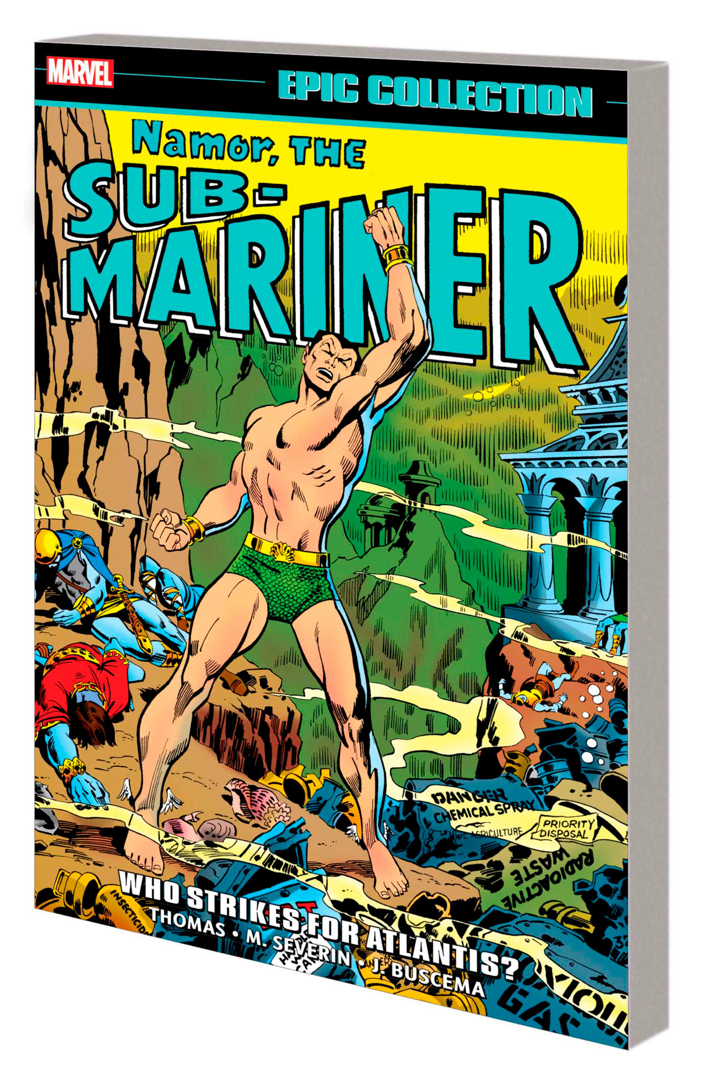 Namor Sub-Mariner Epic Collection Graphic Novel Volume 3 Who Strikes for Atlantis