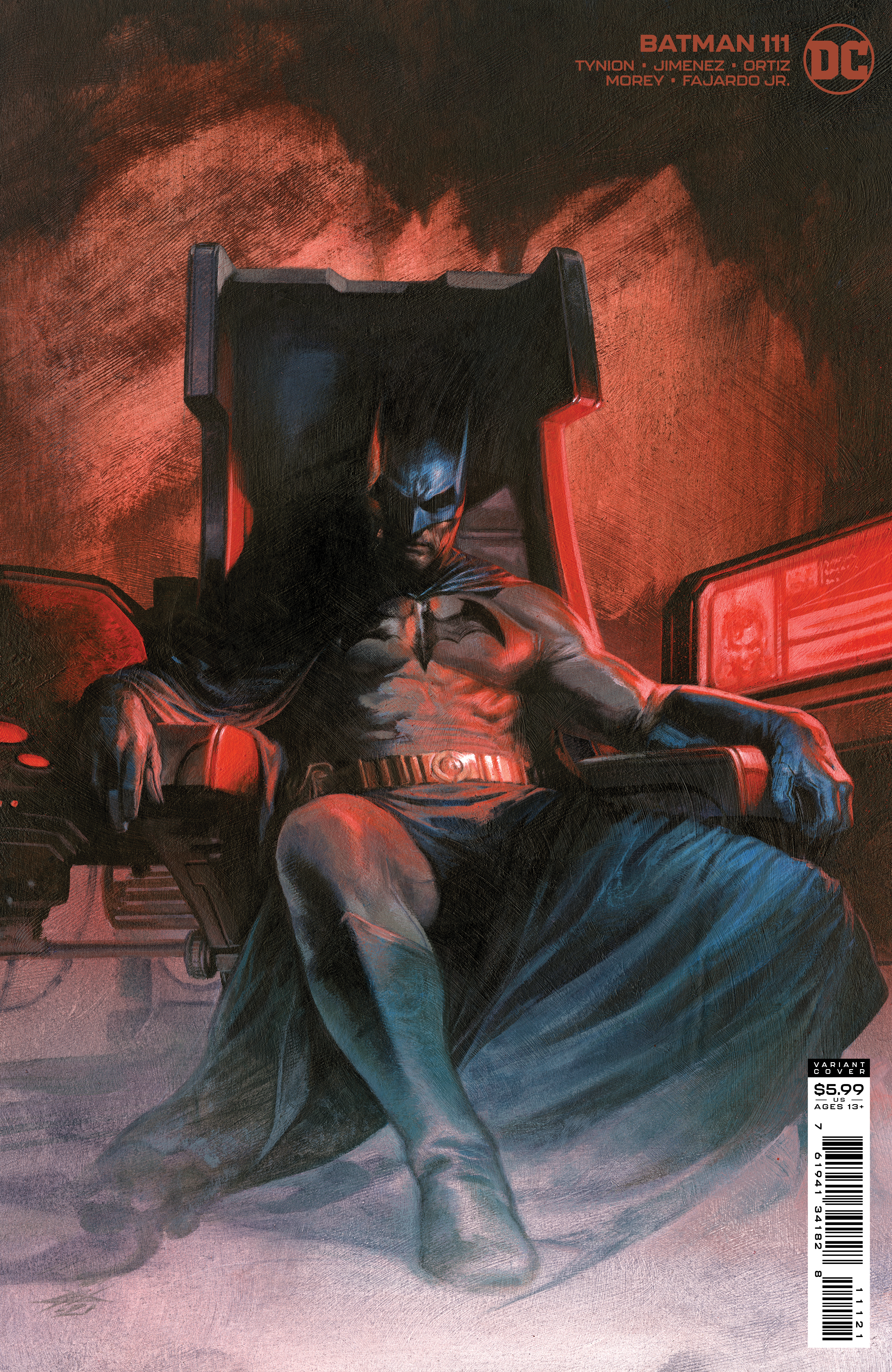 Batman #111 Cover B Gabriele Dell Otto Card Stock Variant (2016)