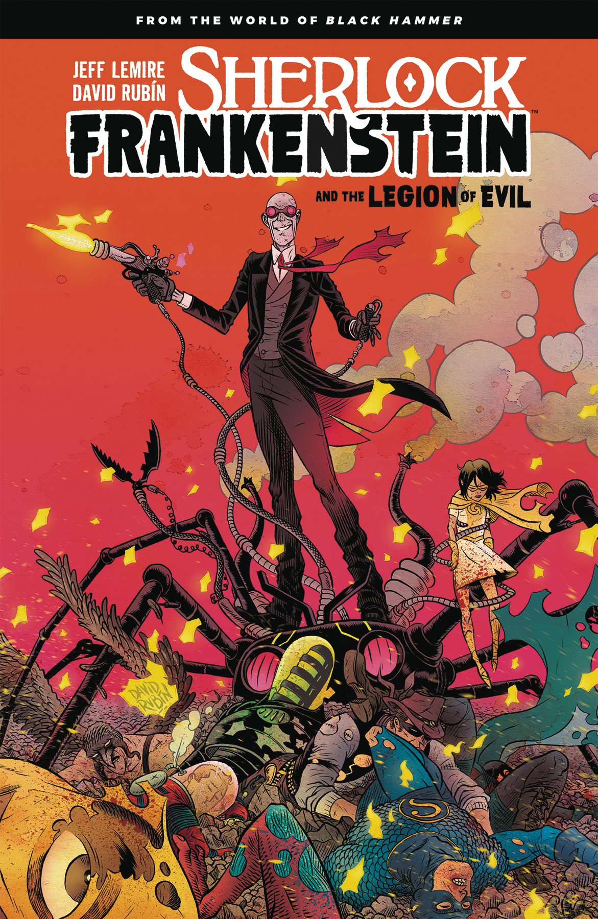 Sherlock Frankenstein Legion of Evil From Black Hammer Graphic Novel 