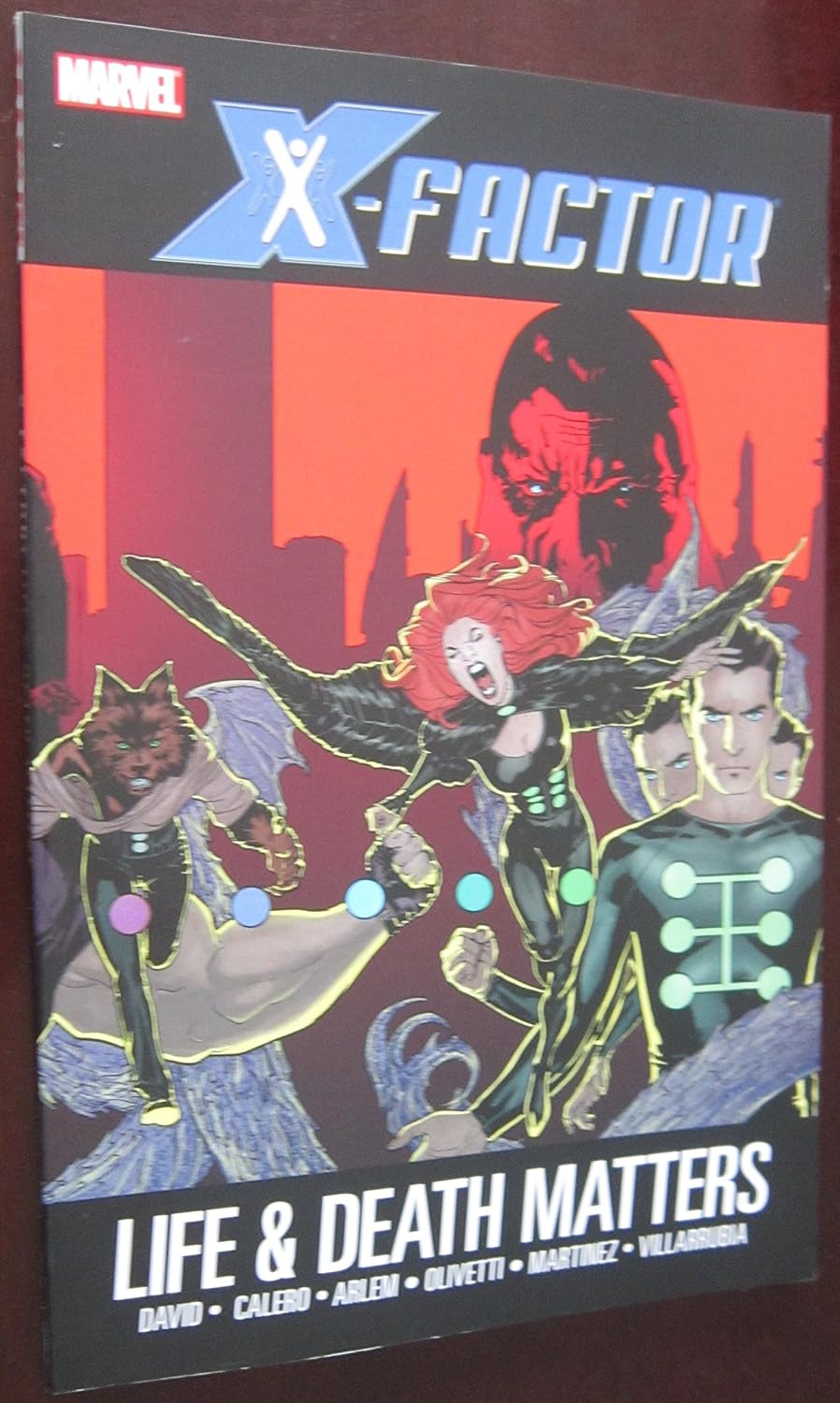 X-Factor Life And Death Matters Premiere Hardcover