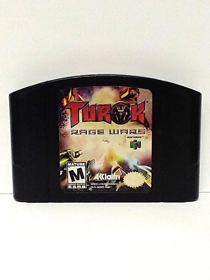 Nintendo 64 N64 Turok Rage Wars Cartridge Only (Fair)