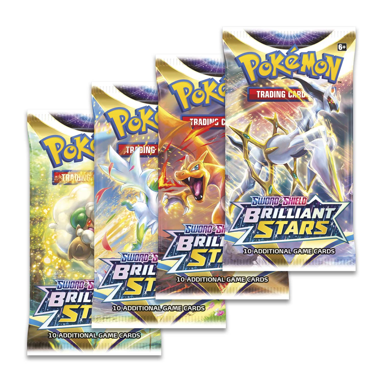*BOOTLEG* Pokémon Sword & Shield Brilliant Stars Booster Pack (10 Cards)