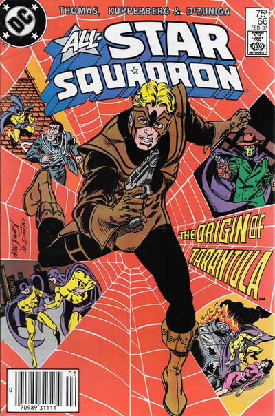 All-Star Squadron #66 [Newsstand]-Very Fine (7.5 – 9)