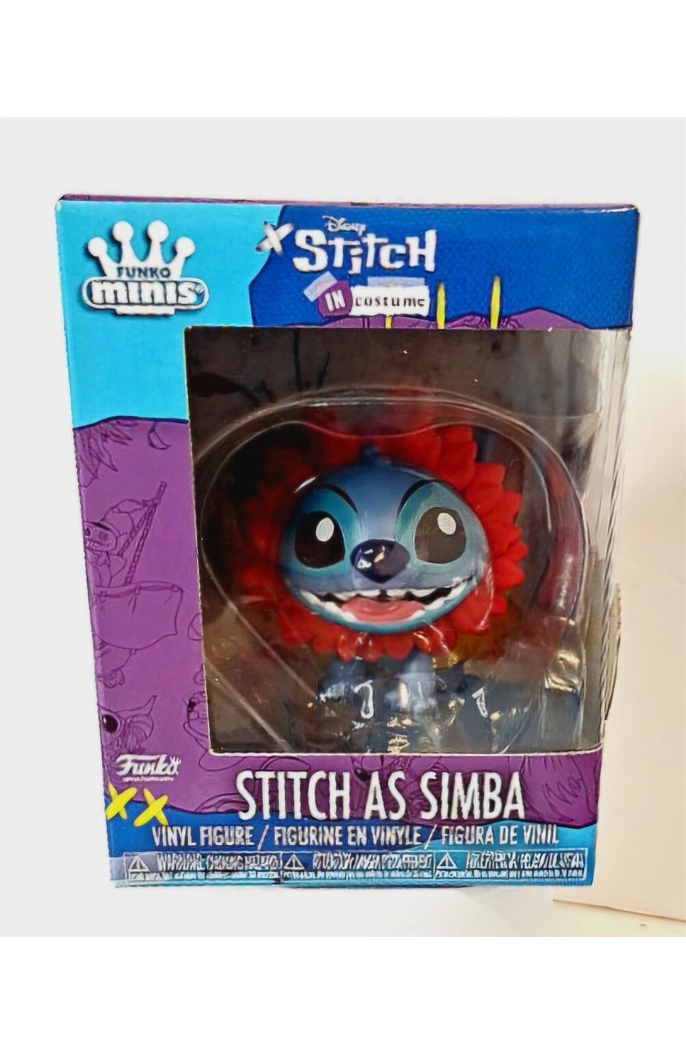 Funko Minis Stitch In Costume Stitch As Simba