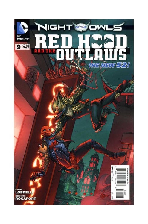 Red Hood and the Outlaws #9 (Night of the Owls) (2011)