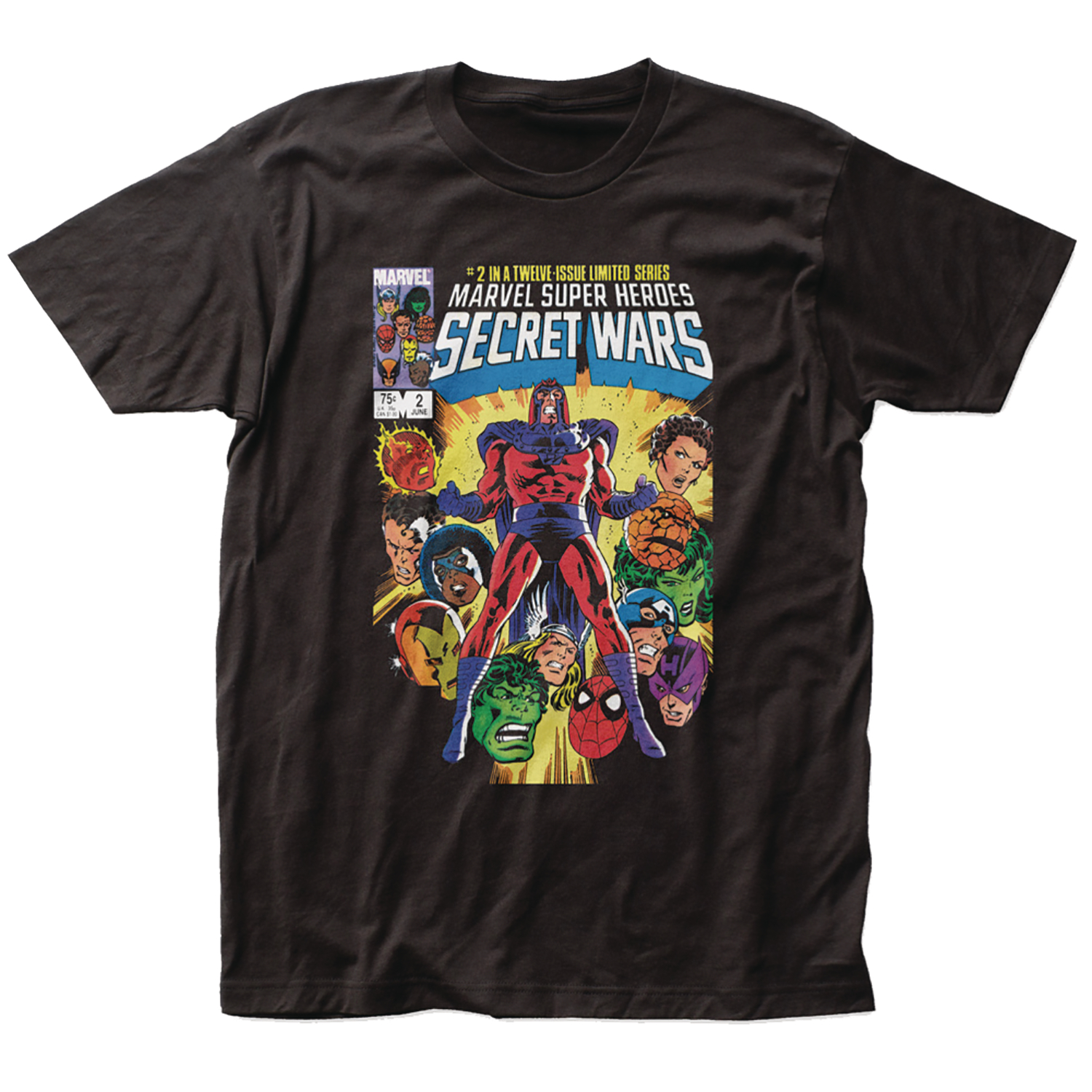 Marvel Secret Wars Cover Px T-Shirt Small