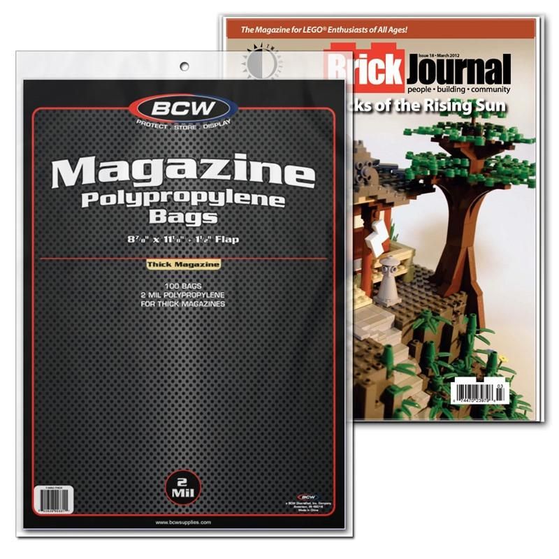 Bcw Magazine Bags (100) - Thick