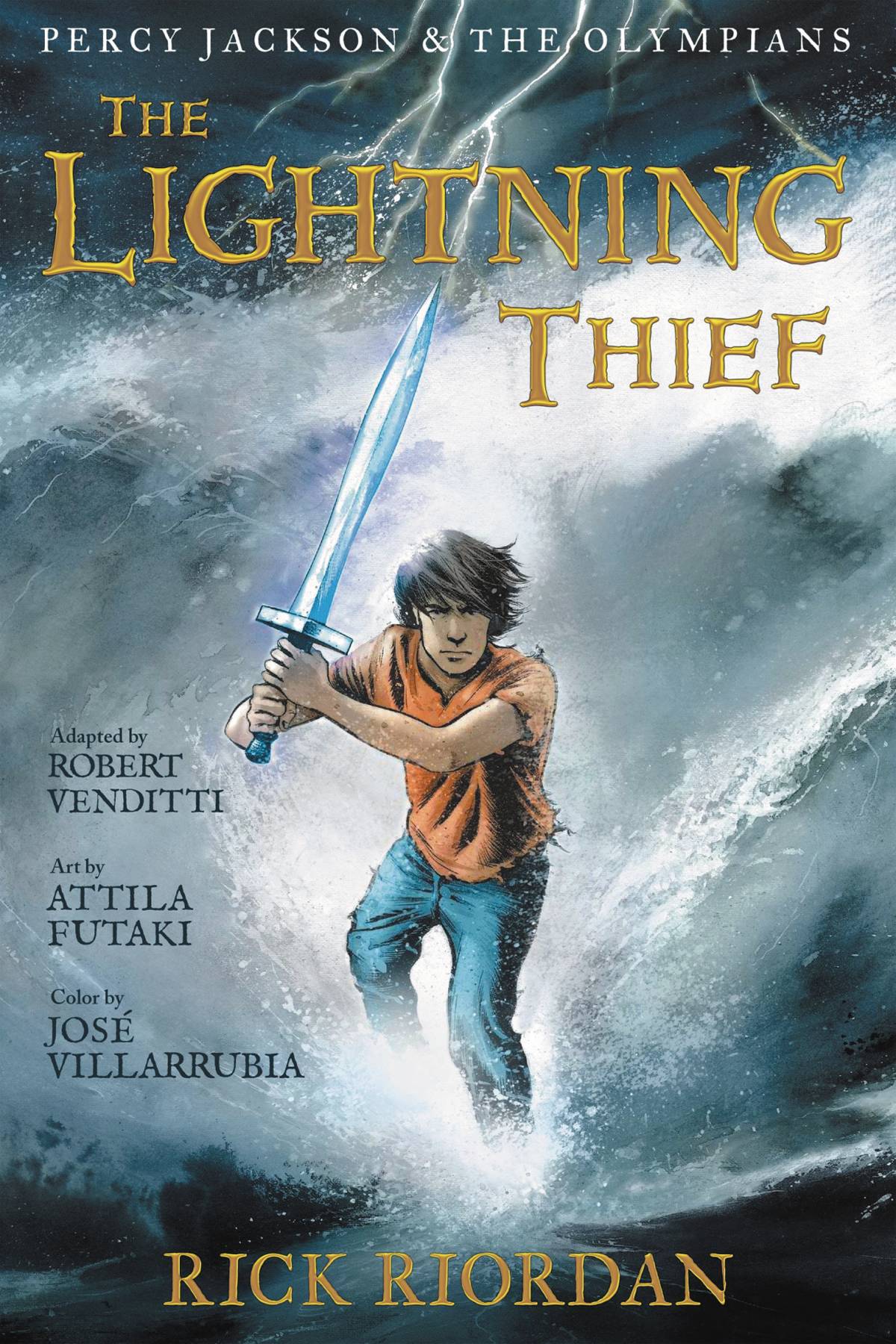 Percy Jackson & Olympians Graphic Novel Volume 1 Lightning Thief