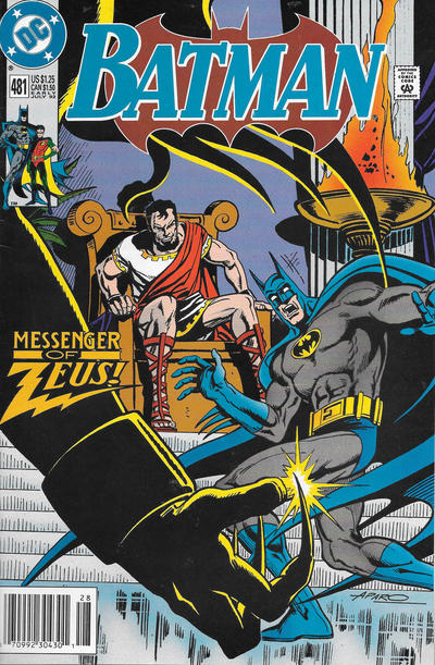 Batman #481 [Newsstand]