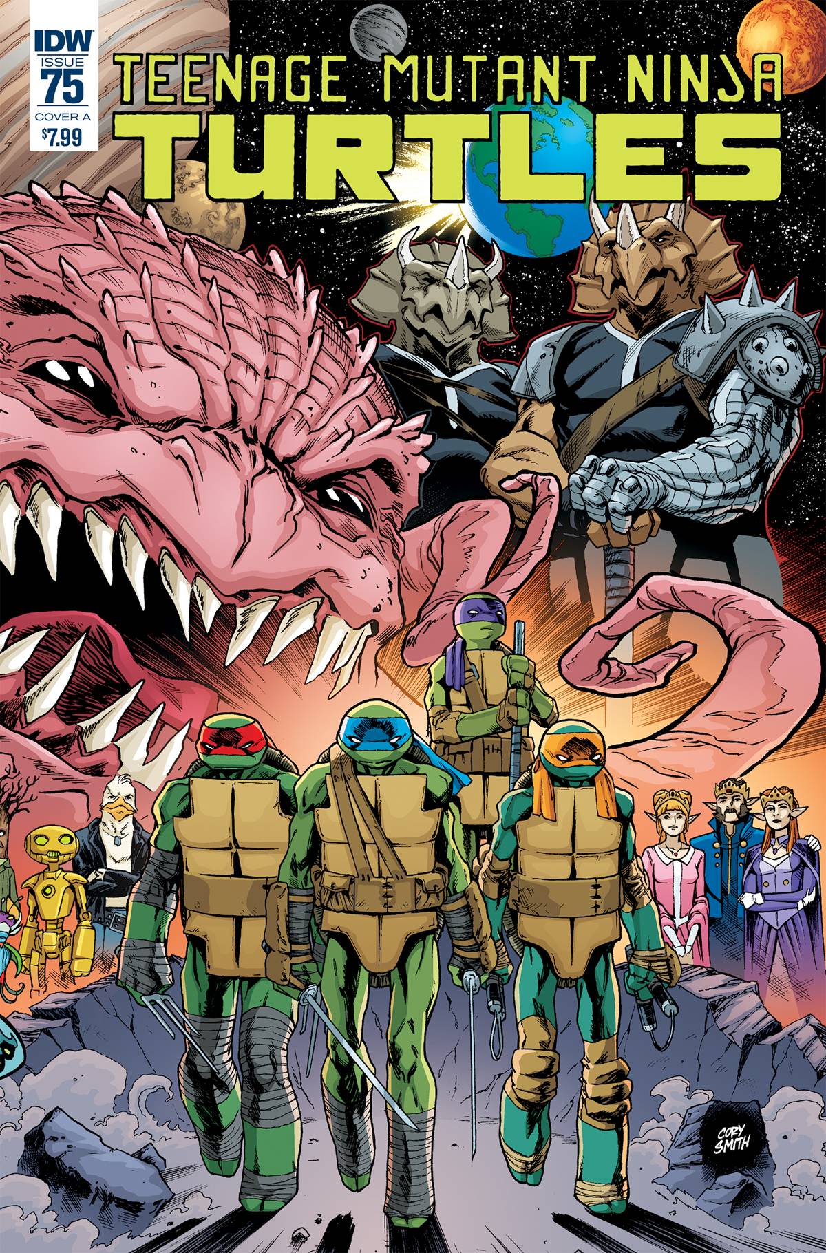 Teenage Mutant Ninja Turtles Ongoing #75 Cover A Smith (2011)