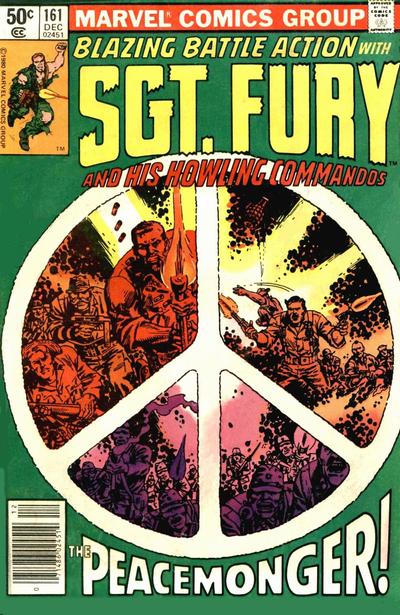 Sgt. Fury And His Howling Commandos #161 - Fn/Vf 7.0