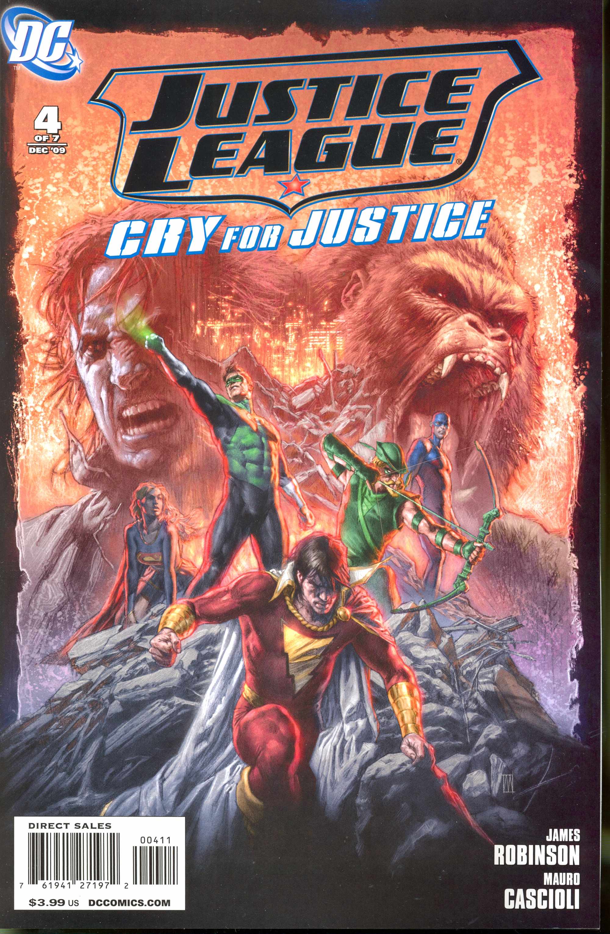Justice League Cry for Justice #4