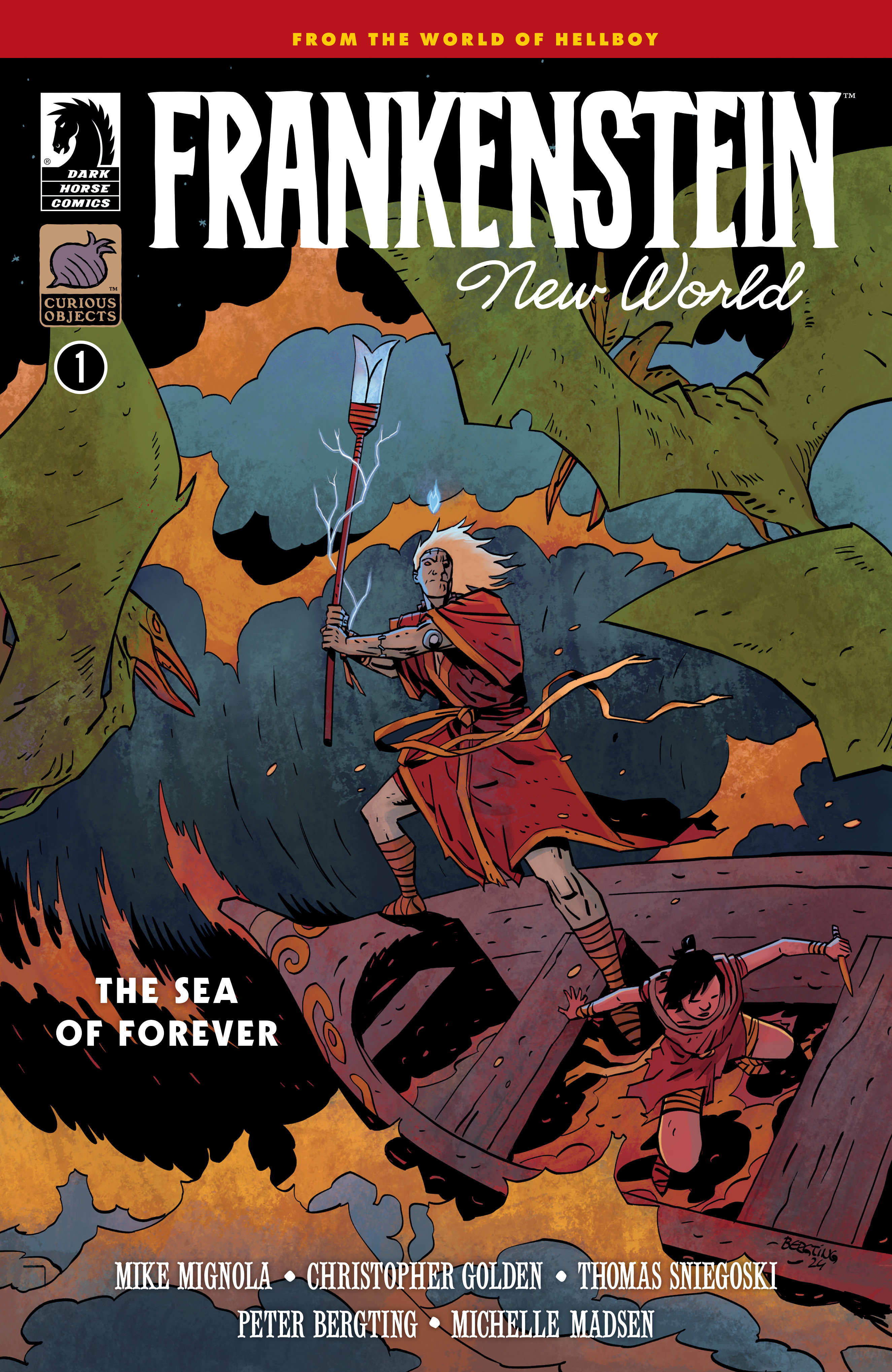 Frankenstein New World: The Sea of Forever #1 Cover A (Peter Bergting)