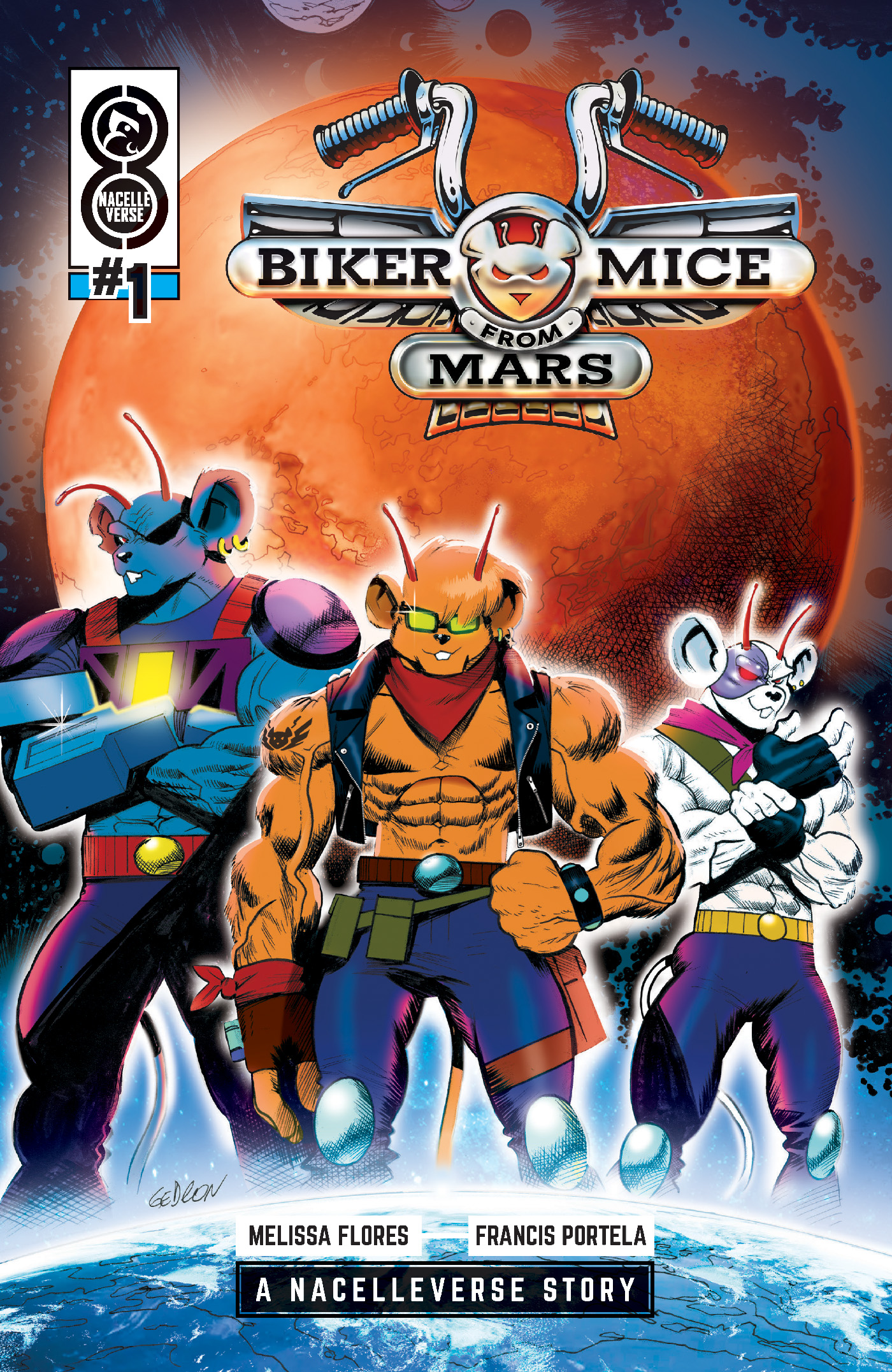 Biker Mice from Mars #1 Cover B Juan Gedeon Variant (Of 3)
