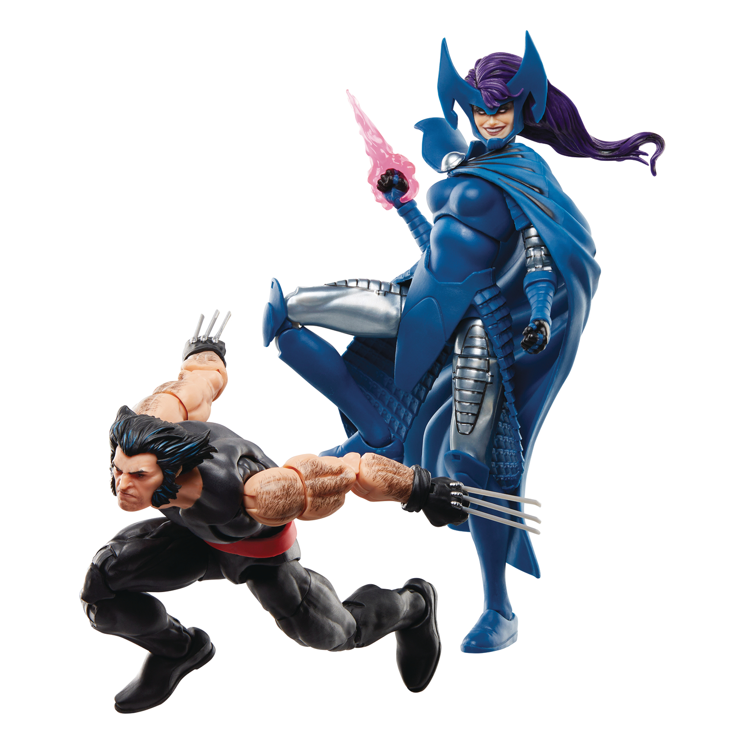 Wolverine Marvel Legends Series Wolverine and Psylocke 6-Inch Action Figures 2-Pack