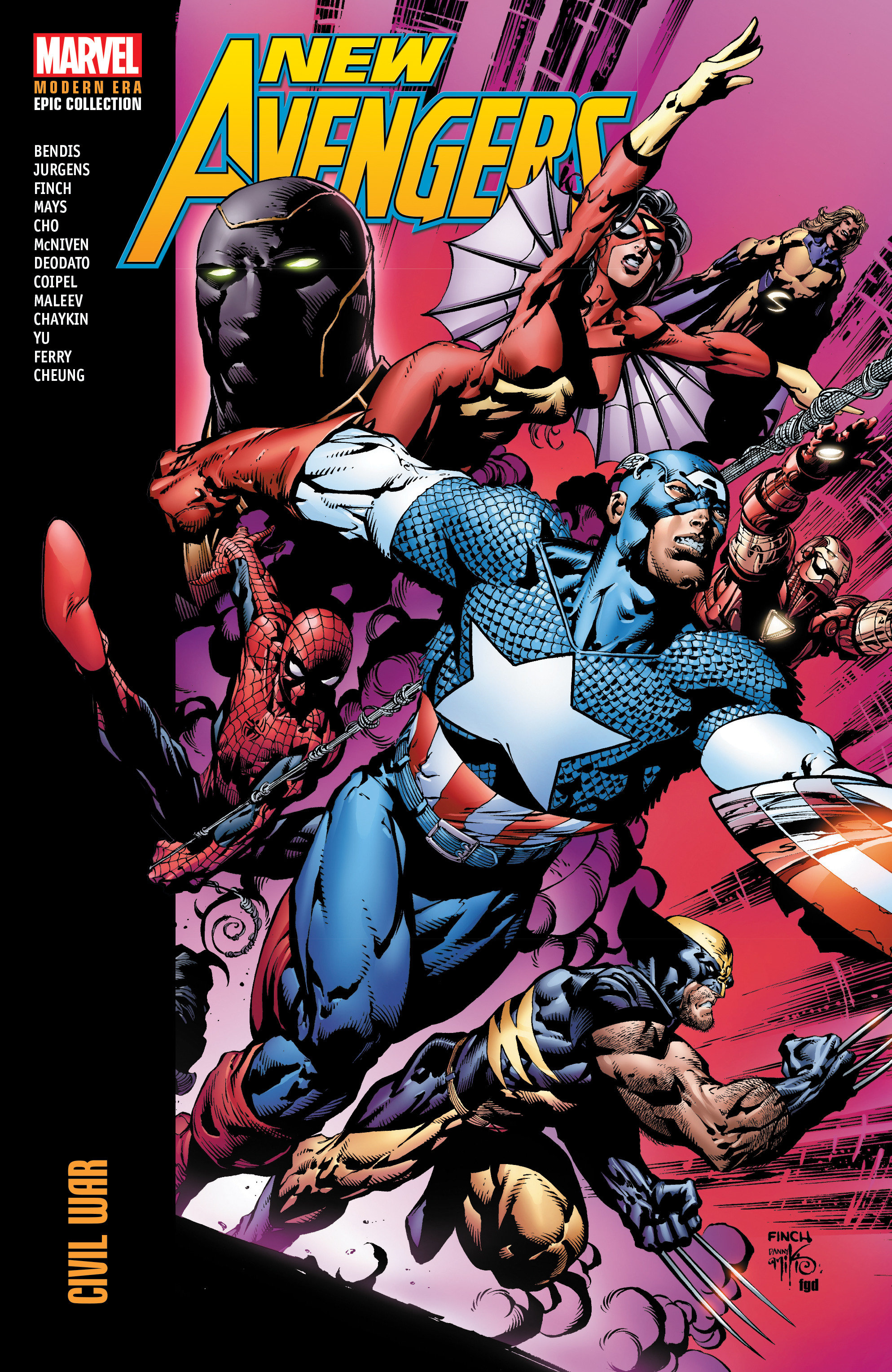 New Avengers Modern Era Epic Collection Graphic Novel Volume 2 Civil War