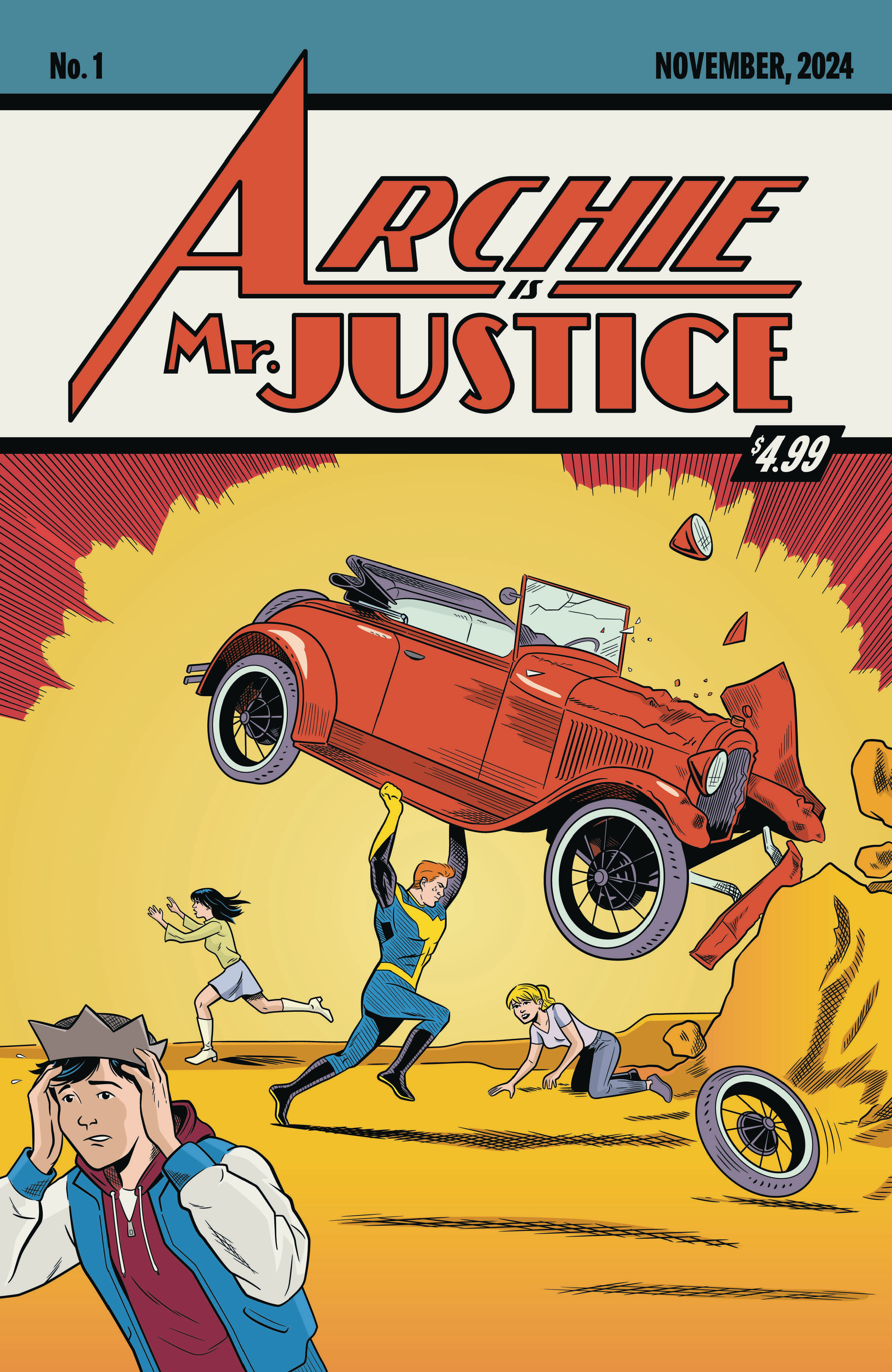 Archie is Mr. Justice #1 Cover C Matt Talbot (Of 4)