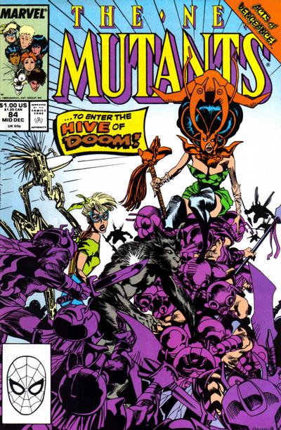 The New Mutants #84-Fine