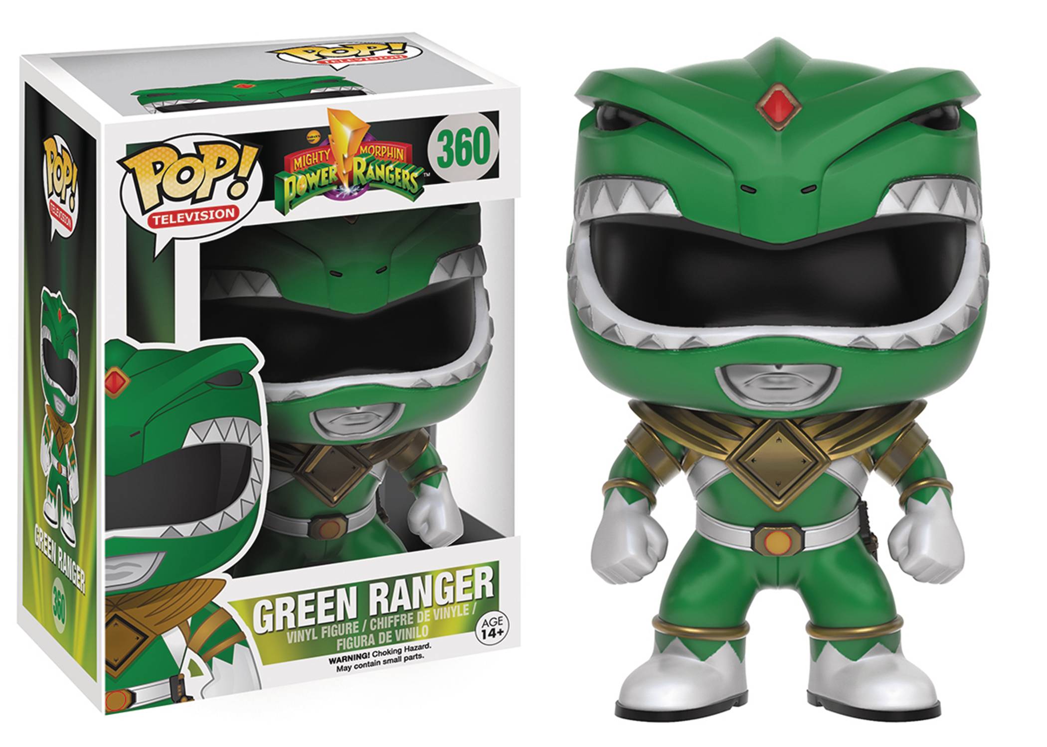 Pop TV Power Rangers Green Ranger Vinyl Figure