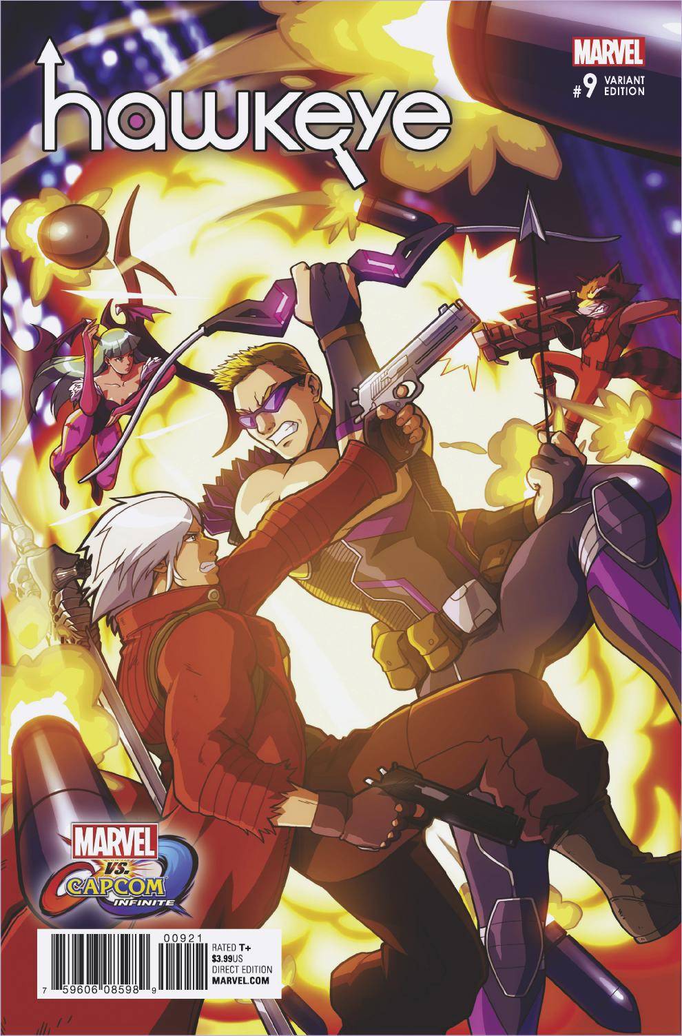 Hawkeye #9 Porter Marvel Vs Capcom Variant