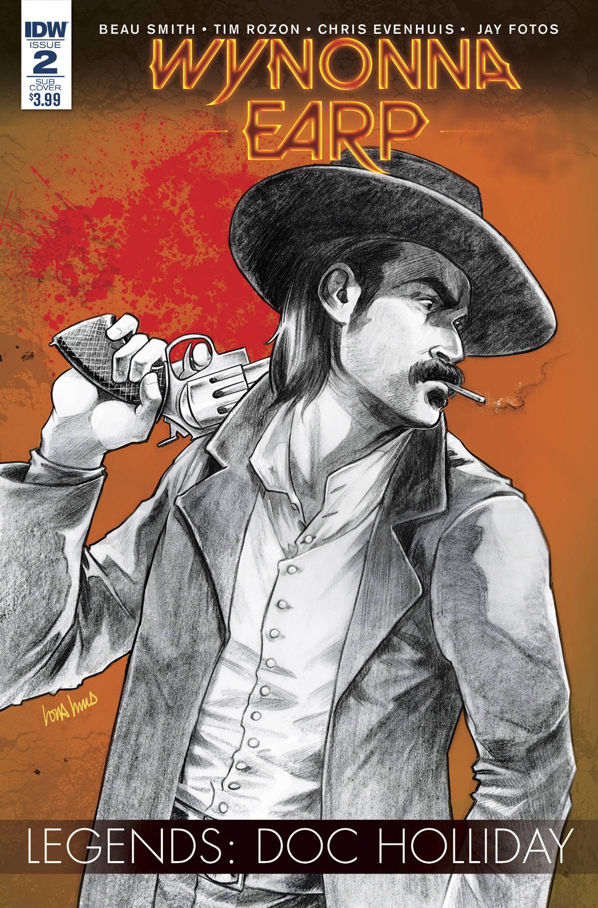 Wynonna Earp Legends Doc Holliday #2 Subscription Variant A