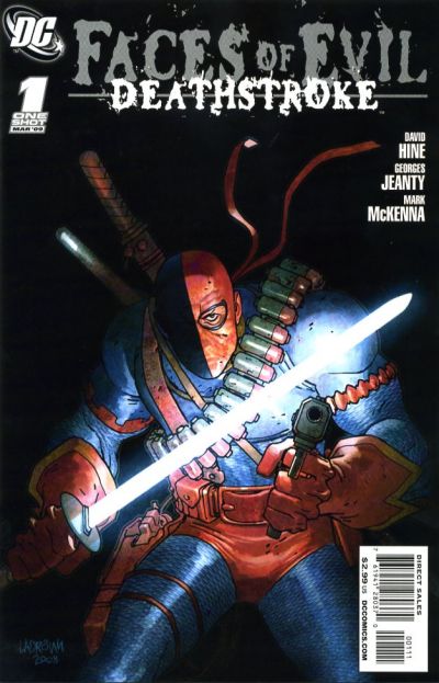 Faces of Evil: Deathstroke #1-Very Fine (7.5 – 9)