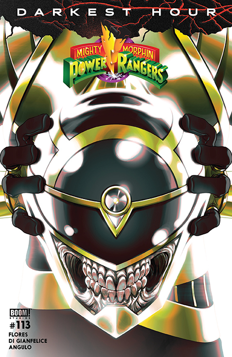 Mighty Morphin Power Rangers #113 Cover C Helmet Variant Montes