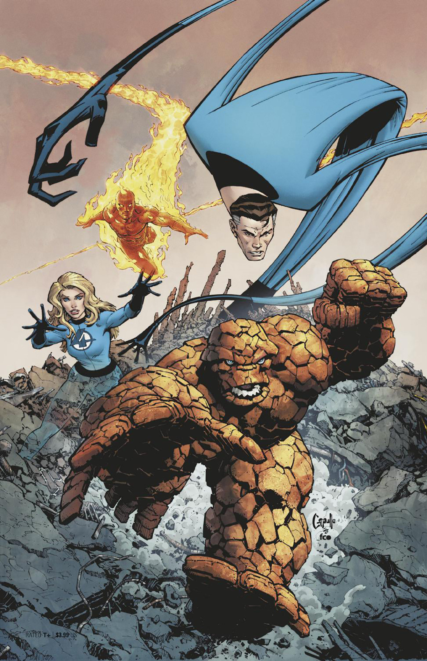 Fantastic Four #25 Greg Capullo Virgin Variant 1 for 50 Incentive