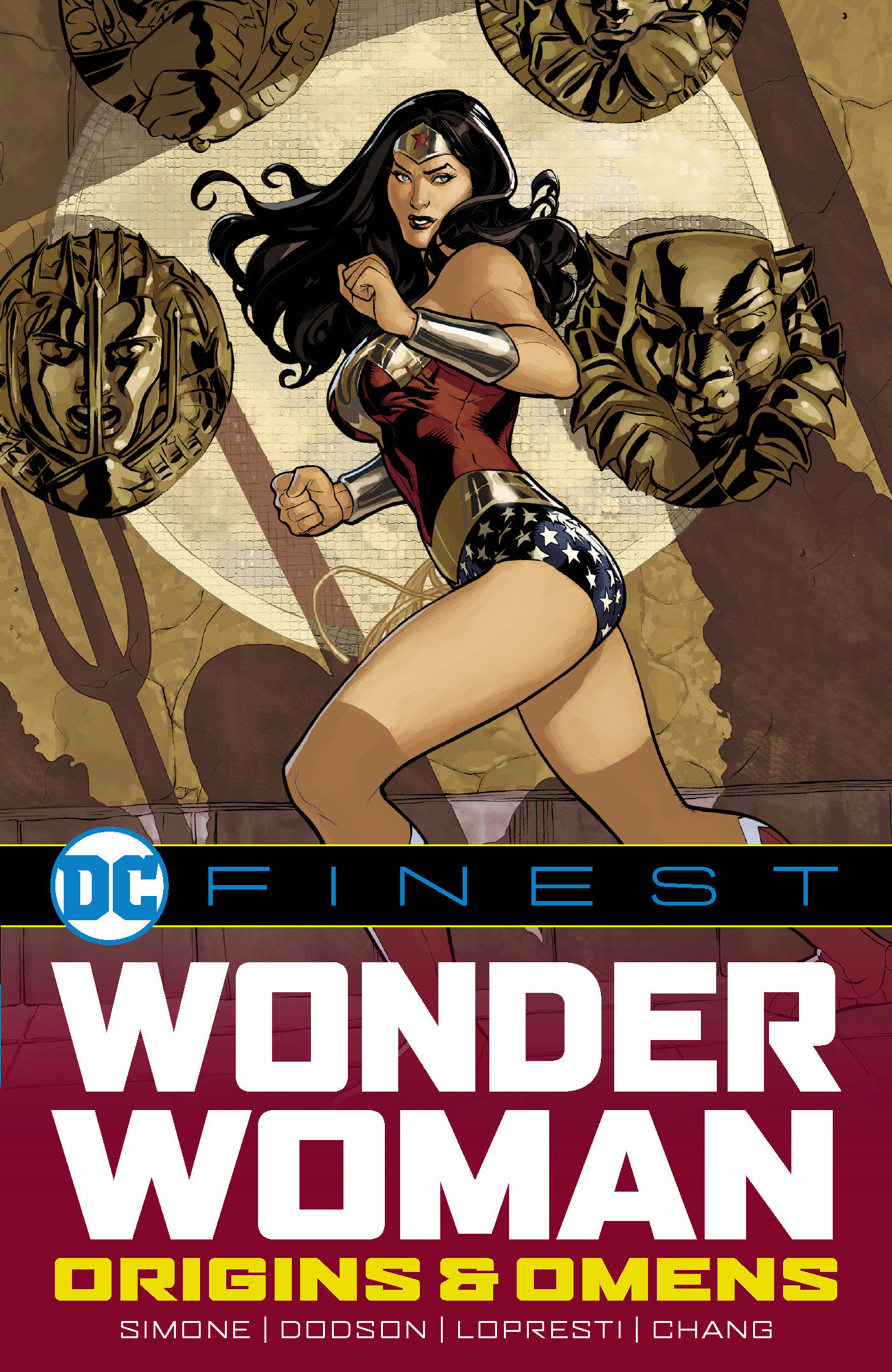 DC Finest Wonder Woman Origins & Omens Graphic Novel