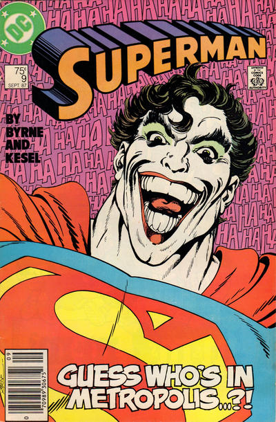 Superman #9 (1987) [Newsstand]-Poor (.5)