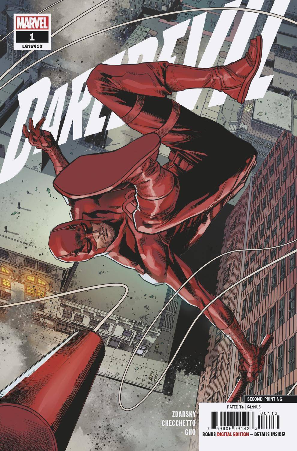 Daredevil #1 2nd Printing Checchetto Variant (2019)