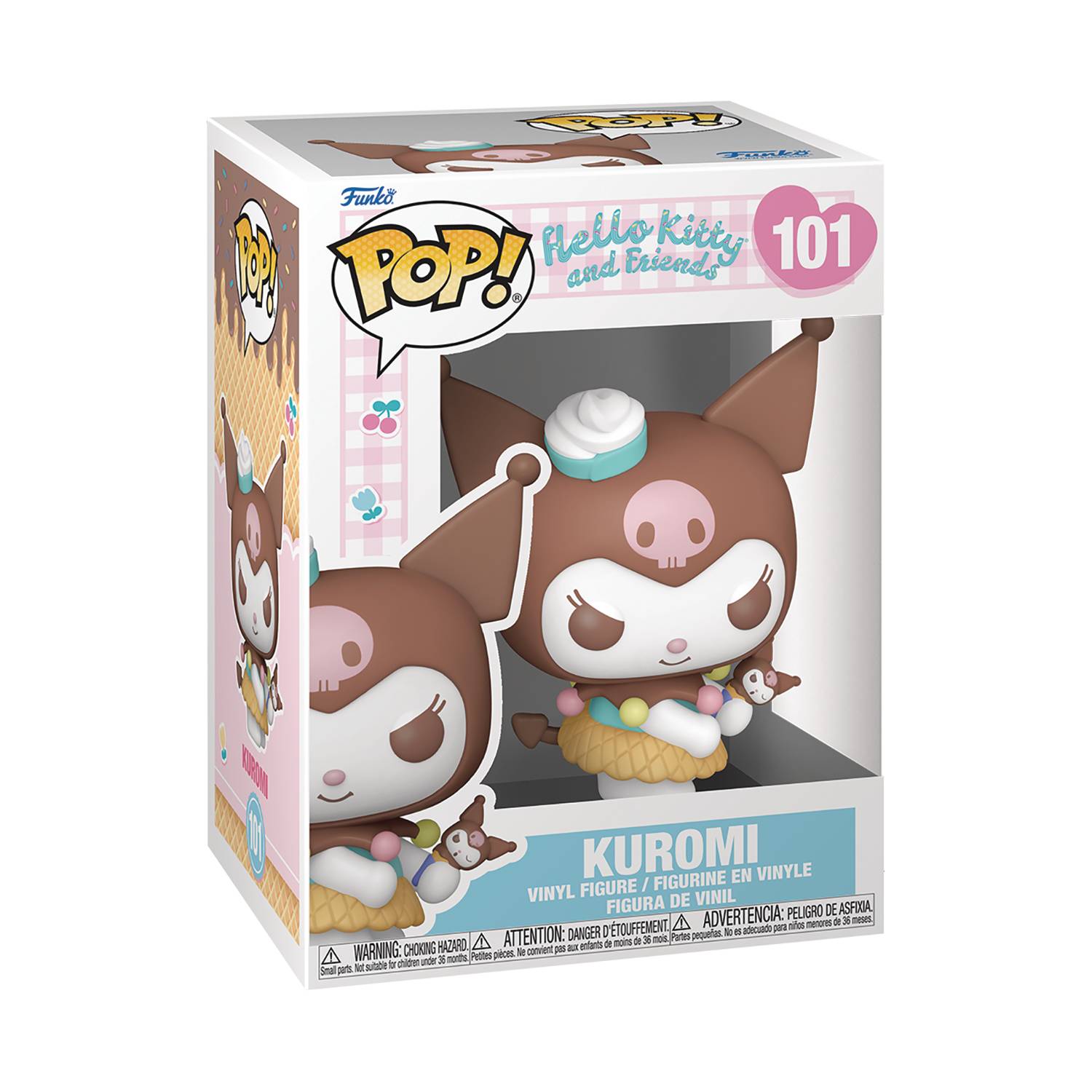 Hello Kitty and Friends Kuromi (Ice Cream) Funko Pop! Vinyl Figure #101