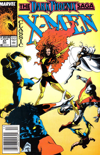 Classic X-Men #41 [Newsstand]-Fine